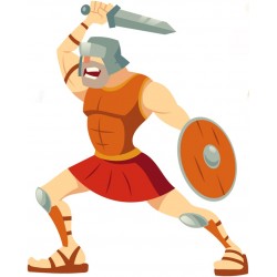 autocollants romains