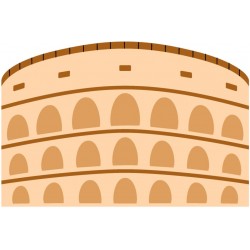 sticker casque romain