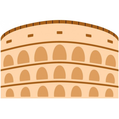 sticker casque romain