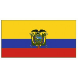 Sticker - Drapeau Equateur REFG963