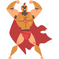 sticker fauteuil romain