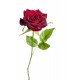 autocollant mural rose fushia geant
