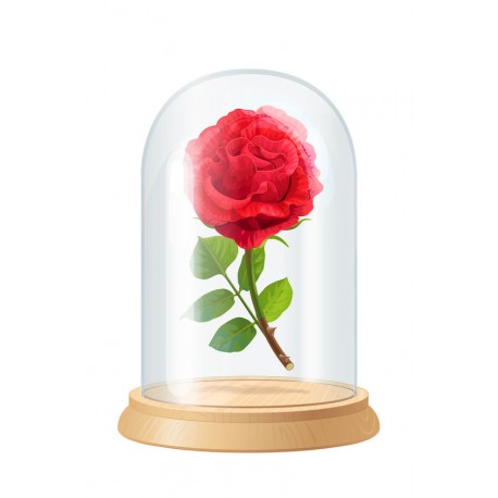 autocollant rose deco salon
