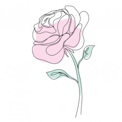 autocollant rose pas cher