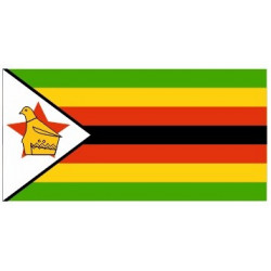 Sticker - Drapeau Zimbabwe REFG148