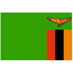 Sticker - Drapeau Zambia REFG149