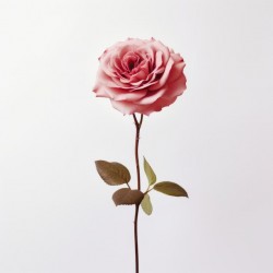 sticker rose fleurs