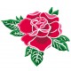stickers muraux rose deco