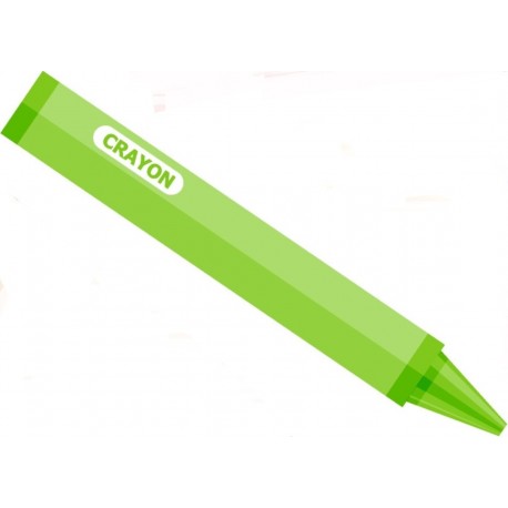 autocollants muraux crayon