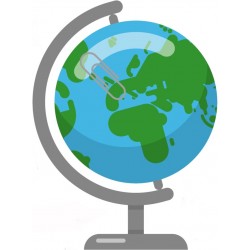 autocollants muraux fiole chimie vert