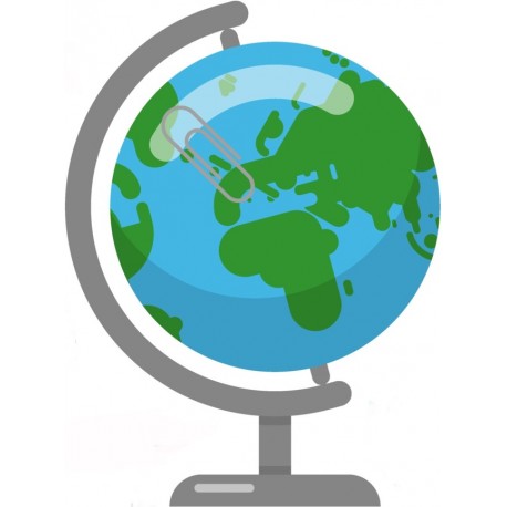 autocollants muraux fiole chimie vert