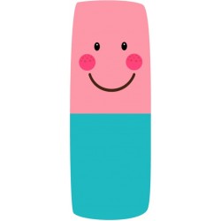 autocollants muraux gomme