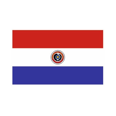 Sticker - Drapeau Paraguay REFG161