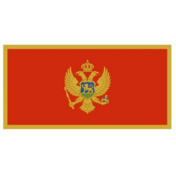 Sticker - Drapeau Montenegro REFG166