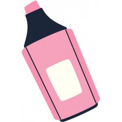 stickers stylo enfant