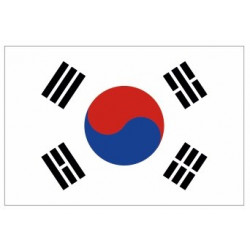 Sticker - Drapeau Corée du Sud REFG168