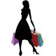 autocollants viree shopping