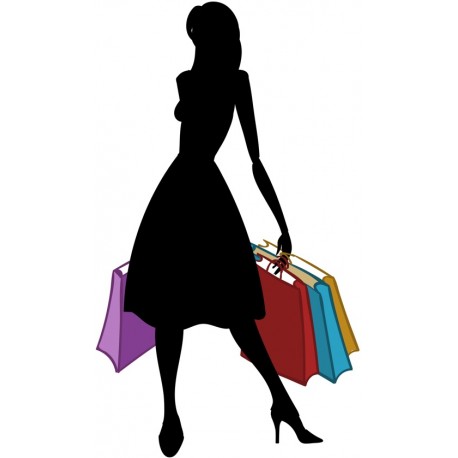 autocollants viree shopping