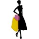 sticker shopping fille fashion