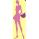 stickers shopping girl