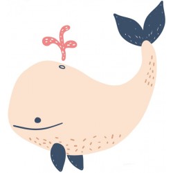 autocollant ancre violet