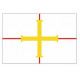 Sticker - Drapeau Guernsey REFG819