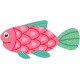 sticker mural poisson