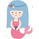 sticker mural sirene deco
