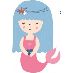 sticker mural sirene deco