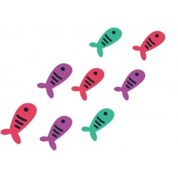 sticker poisson chambre enfant