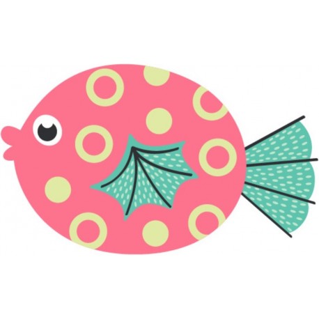 stickers plante sous marine