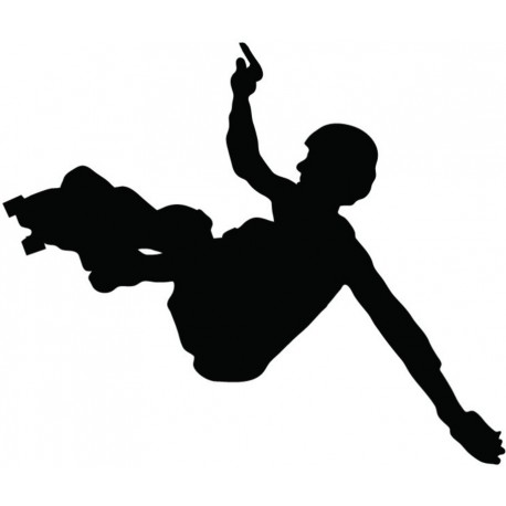 autocollant muraux skater deco chambre