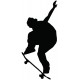 autocollants skater chambre