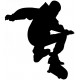 autocollants skater decoratif