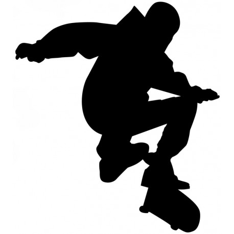 autocollants skater decoratif
