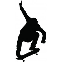 autocollants skater decoration