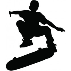 sticker mural skateboard