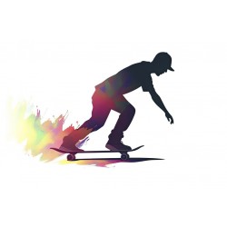 sticker skater deco