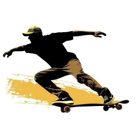 sticker skater decoratif