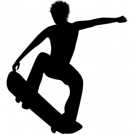 sticker skater multicolore