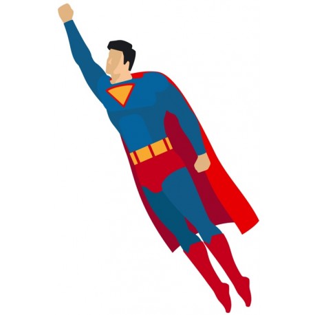 autocollants muraux hero