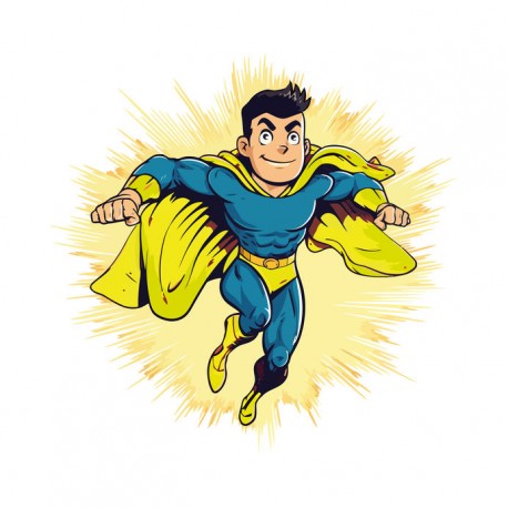 sticker hero enfant