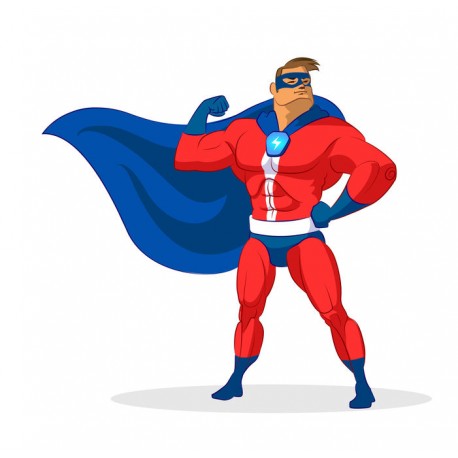 stickers super hero decoration chambre