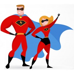 stickers super hero decoration garcon