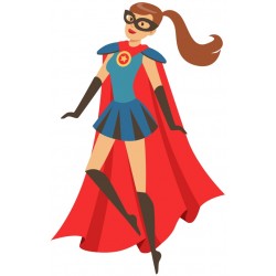 stickers super woman