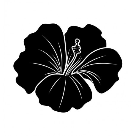 sticker mural tiare jaune