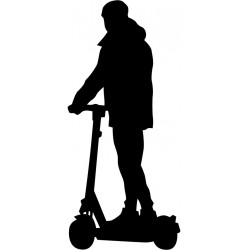 autocollant trottinette chambre