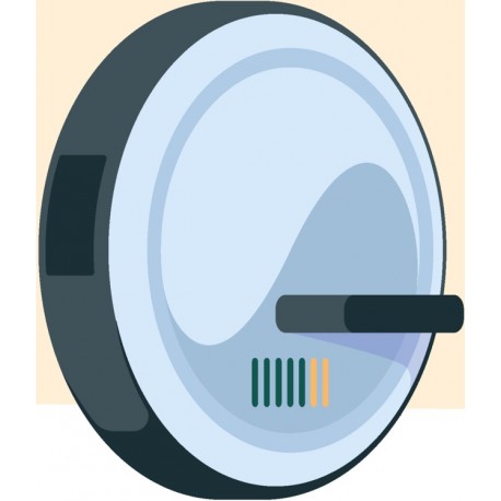 autocollant trottinette rouge