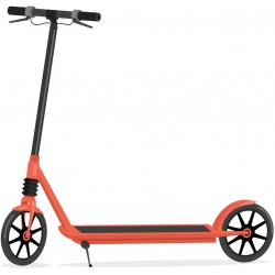 stickers trottinette rose