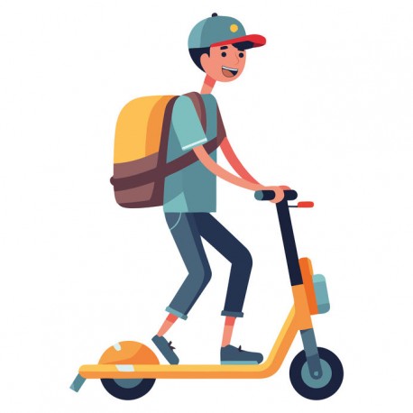 stickers trottinette chambre